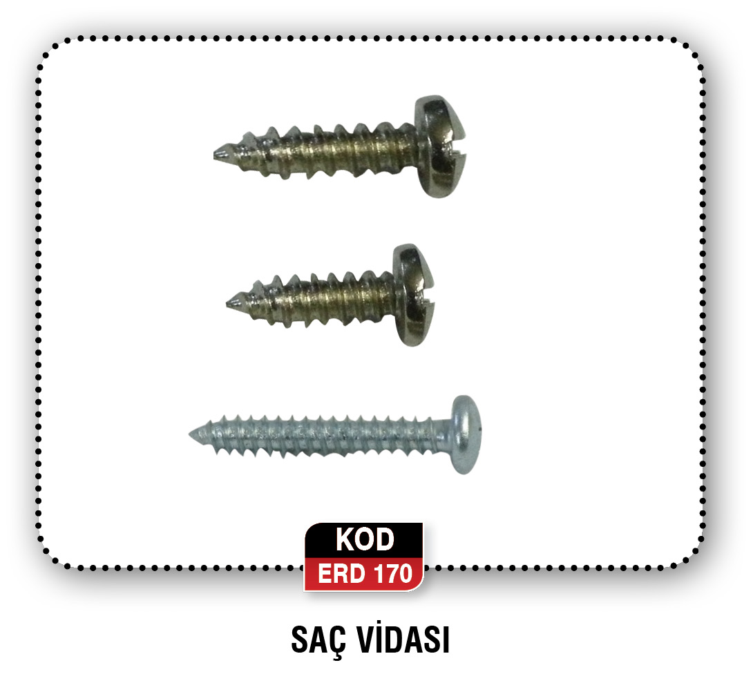 SAÇ VİDA HER BOY ERD 182